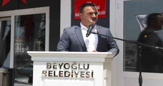 Beyoğlu Belediyesi tarafından yaptırılan iki muhtarlığın yeni binası hizmete açıldı