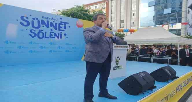 Esenler’de bin çocukla "Geleneksel Sünnet Şöleni" etkinliği düzenlendi