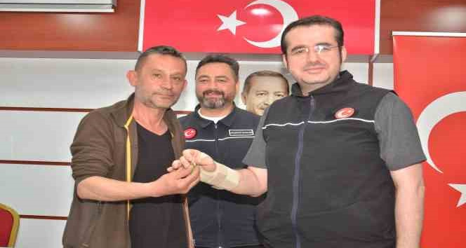 Elbistan’da depremzede esnaflara 83 geçici işyeri daha teslim edildi