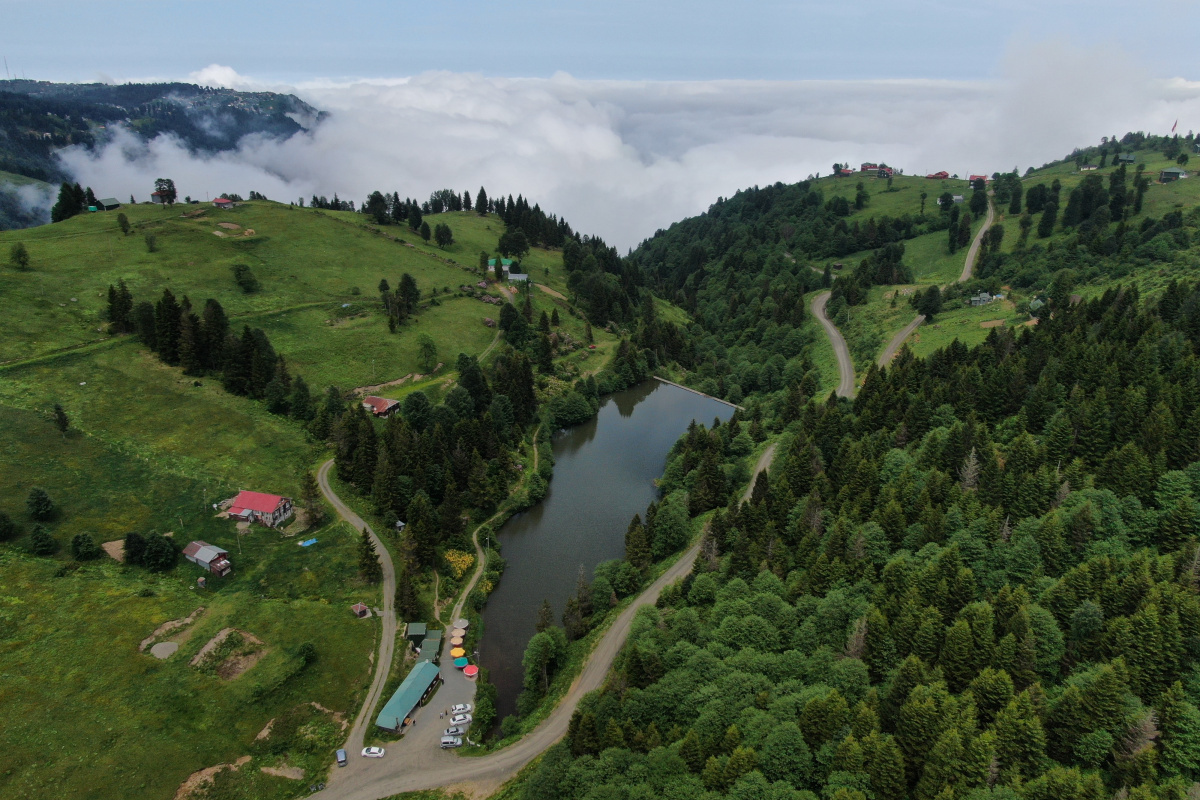 Trabzon’un saklı güzelliği: Balıklı Göl
