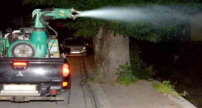 Bozüyük Belediyesi ilaçlama çalışmalarına hız verdi