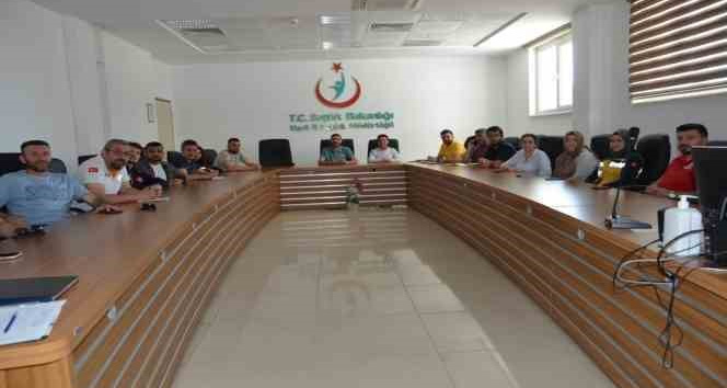 Acil sağlık çalışanlarıyla değerlendirme yapıldı