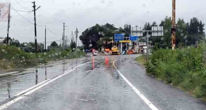 Sağanak yağış Bozdoğan’da etkili oldu