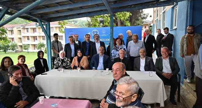 Başkan Aktaş’tan babalar gününde anlamlı buluşma