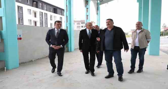 Pazarcı esnafı kura ile yerleşecek