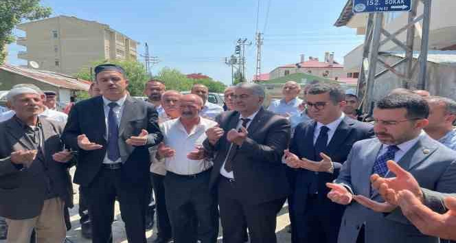 Kağızman’da doğalgaz için ilk kazma vuruldu