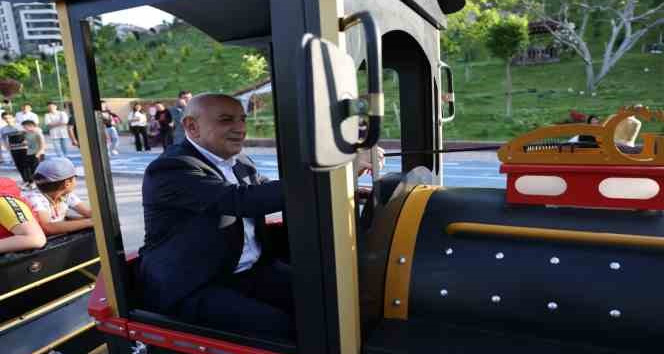 Keçiören’de ücretsiz tren keyfi