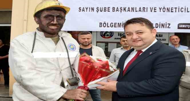 GMİS yönetimi Armutçuk’ta madenciyi bilgilendirdi