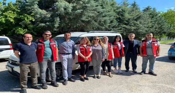 Malatya’dan dönen Psikososyal Destek ekibine başarı belgesi verildi