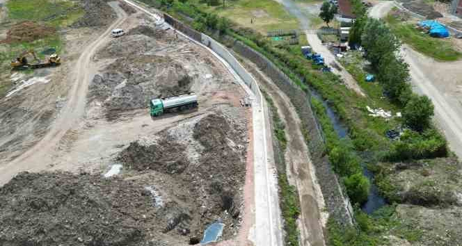 Fatsa Millet Bahçesi inşaatı devam ediyor