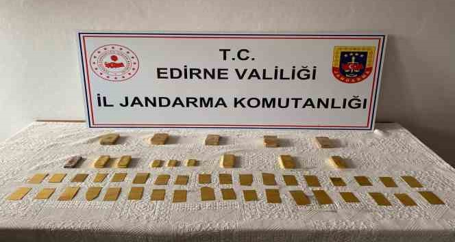 Kapıkule Sınır Kapısında 15 kilo altın ele geçirildi