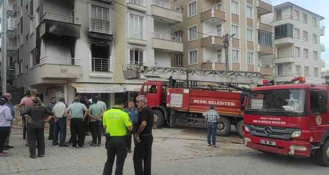 Tadilat esnasında yangın çıktı