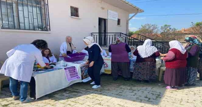 Uşak’ın köylerinde halk sağlığı günleri devam ediyor