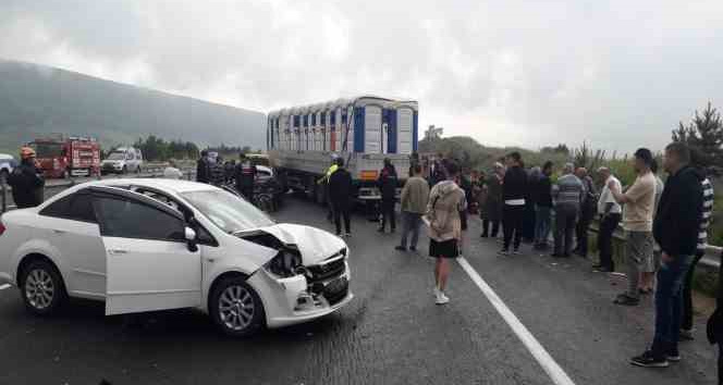 Karabük’te zincirleme trafik kazası: 10 yaralı