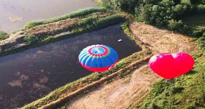 Kapadokya’dan ilham aldılar, balon festivali yaptılar