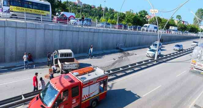 Zincirleme kazada can pazarı yaşandı; 1’i ağır 6 yaralı