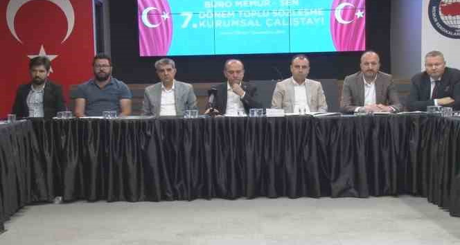 Büro Memur-Sen Genel Başkanı Yazgan, antrenör ve spor uzmanı sorunlarını dile getirdi