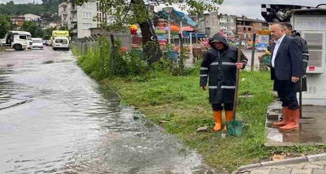 Başkan Tavlı: “Yaptığımız yatırımlar, olması muhtemel afetlerin önüne geçiyor”
