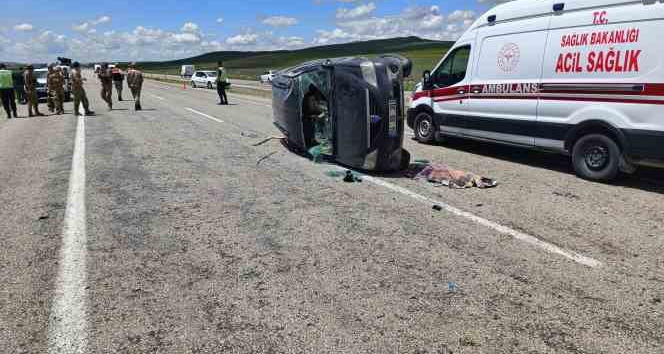 Ağrı’da trafik kazası; 1 çocuk öldü, 6 kişi yaralandı