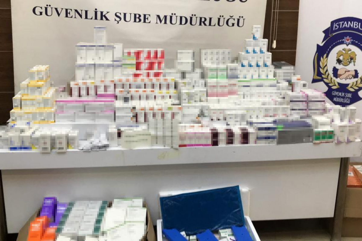 İstanbul’da kaçak ve sahte ilaç operasyonu