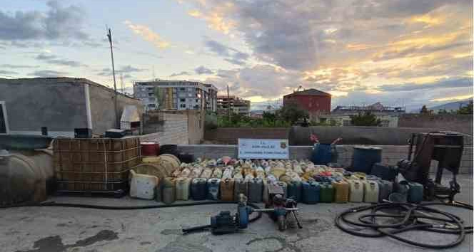 Ağrı’da 5 bin litre akaryakıt ele geçirildi
