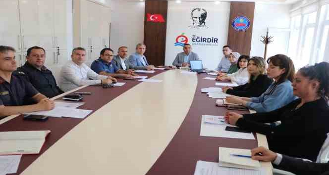 Eğirdir’de kadına yönelik şiddetle mücadele toplantısı