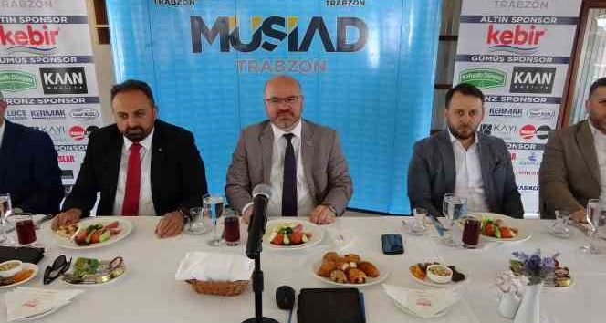 MÜSİAD Trabzon Şubesi’nin yeni Başkanı İskenderoğlu basınla buluştu