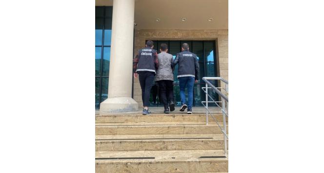 Gümüşhane’de sırt çantasında bin 372 adet uyuşturucu ile yakalanan şahıs tutuklandı