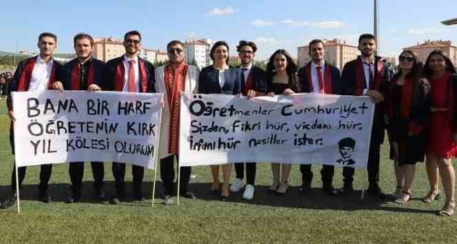 NEVÜ’de mezuniyet töreni coşkuyla kutlandı