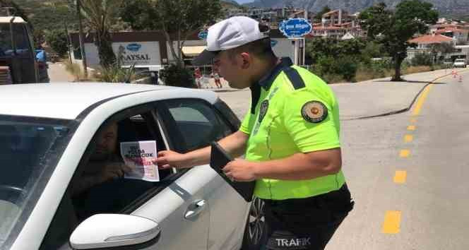 Datça’da Kurban Bayramı öncesi trafik denetimleri arttırıldı