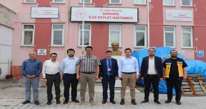 Domaniç ilçe sağlık hizmetleri yerinde değerlendirildi
