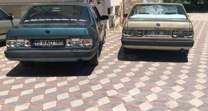 Burdur’da otomobillerin lambalarını çalan hırsız tutuklandı