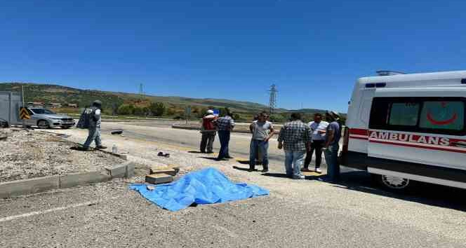 Isparta’da trafik kazası: 1 ölü, 2 yaralı