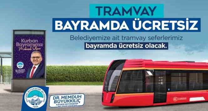 Başkan Büyükkılıç’tan Kurban Bayramı’nda “ücretsiz tramvay” müjdesi