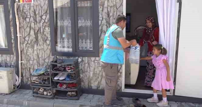 Kırıkhanlı depremzedeler Tuzla Belediyesi Konteyner Kentleri’nde çalışmaya başladı