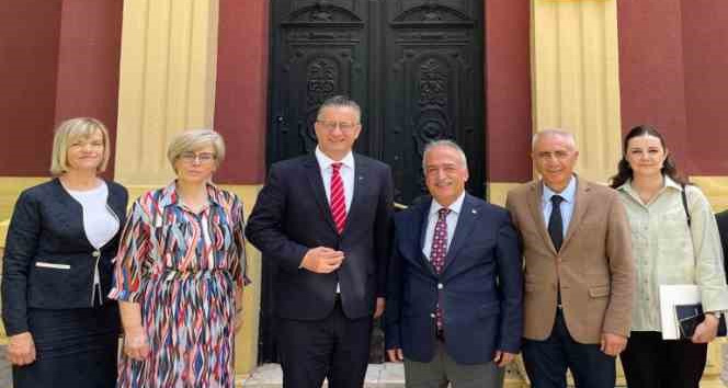 Rektör Çomaklı’dan balkan üniversitelerine ziyaret