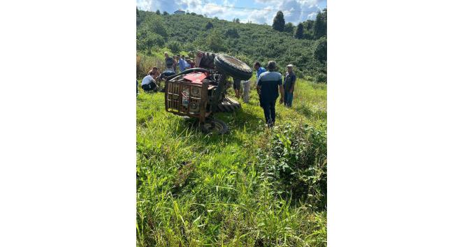 Traktörün altında kalan genç hayatını kaybetti