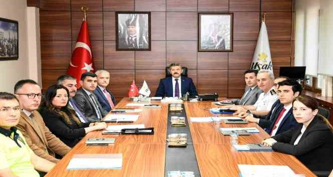 Uşak’ta trafik güvenliği toplantısı gerçekleştirildi