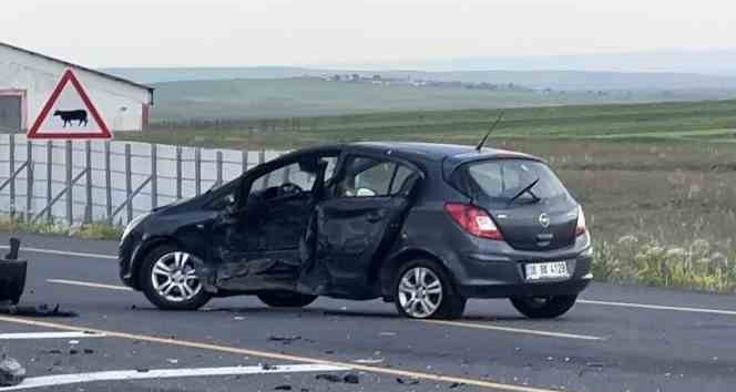 Sarıkamış’ta trafik kazası: 4 yaralı