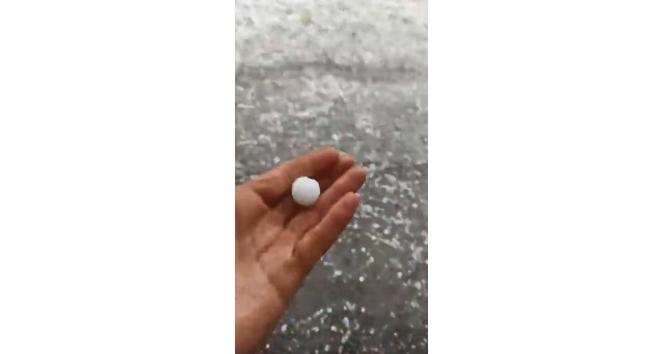 Kars’ı dolu vurdu, tarım arazileri zarar gördü