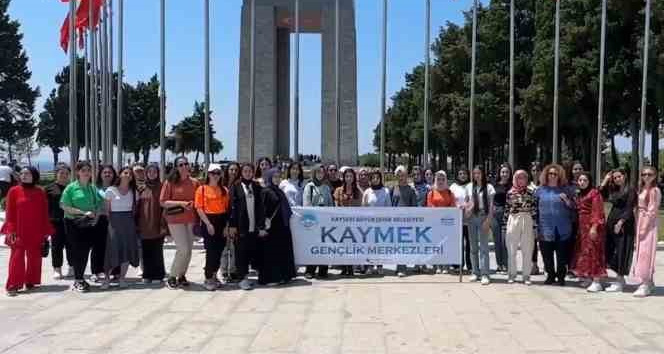 Çanakkale gezisinden dönen öğrencilerden Başkan Büyükkılıç’a teşekkür