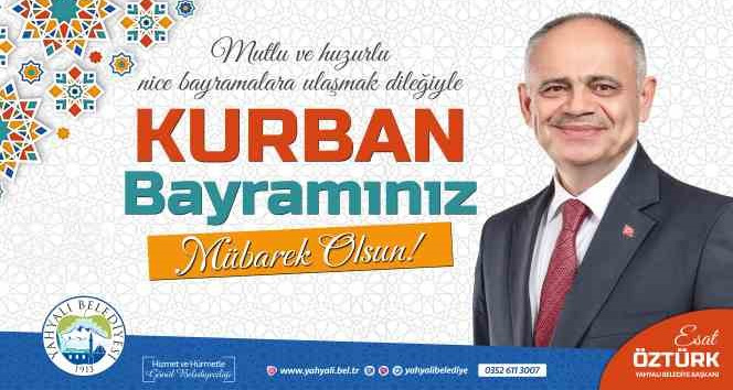 Öztürk: “Toplumsal yardımlaşma ve dayanışma duygularının zirveye ulaştıran bir Kurban Bayramına daha ulaşmanın mutluluğu içindeyiz”