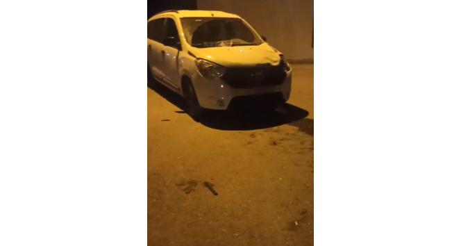 Otomobil ile motosikletin çarpıştığı kazada 1 kişi yaralandı