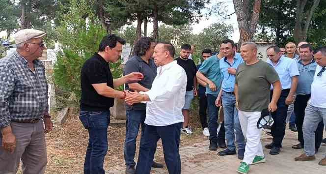 Ali Ağaoğlu arkadaşını acı gününde yalnız bırakmadı