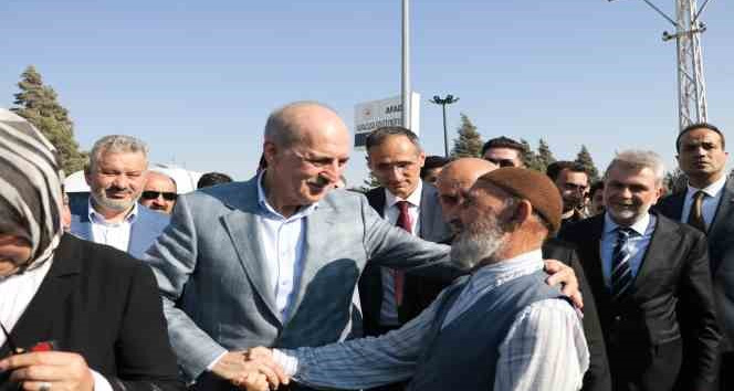 TBMM Başkanı Kurtulmuş’tan konteyner kent ziyareti