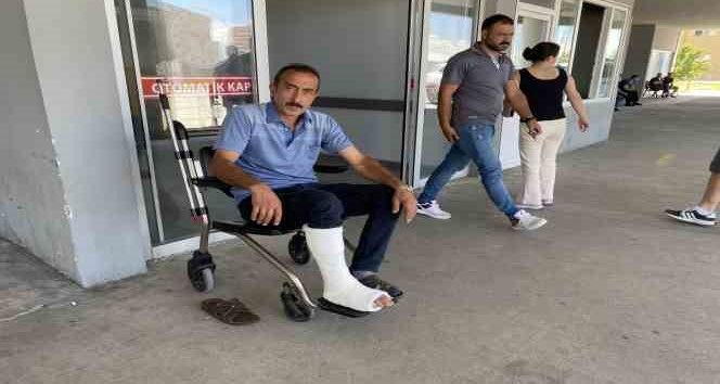 Erzincan’da acemi kasaplar hastanenin yolunu tuttu