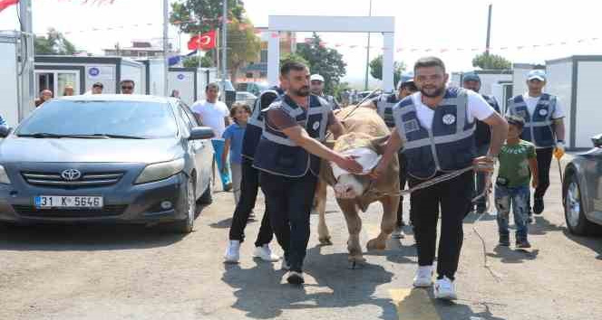 Konteyner kentte hüzünlü Kurban Bayramı