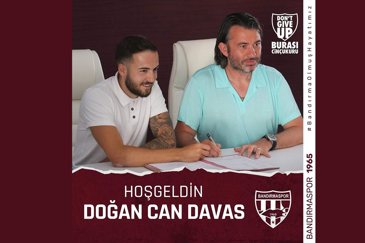 Bandırmaspor, Doğan Can Davas&#039;ı transfer etti