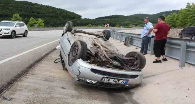 Çan-Biga Karayolu’nda 2 ayrı kazada 7 yaralı