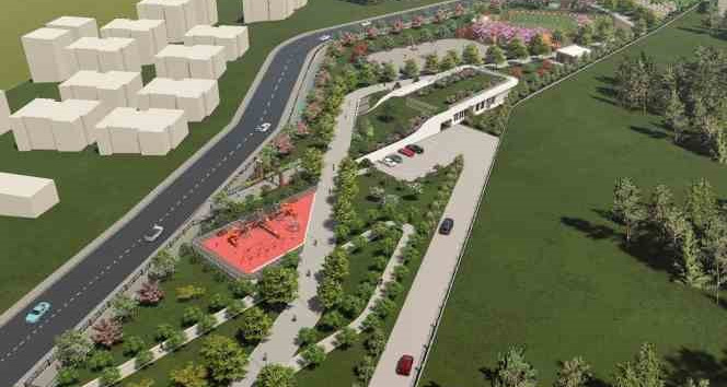 70 bin metrekare alanda inşa edilen Çayırova Millet Bahçesi bölgeye değer katacak